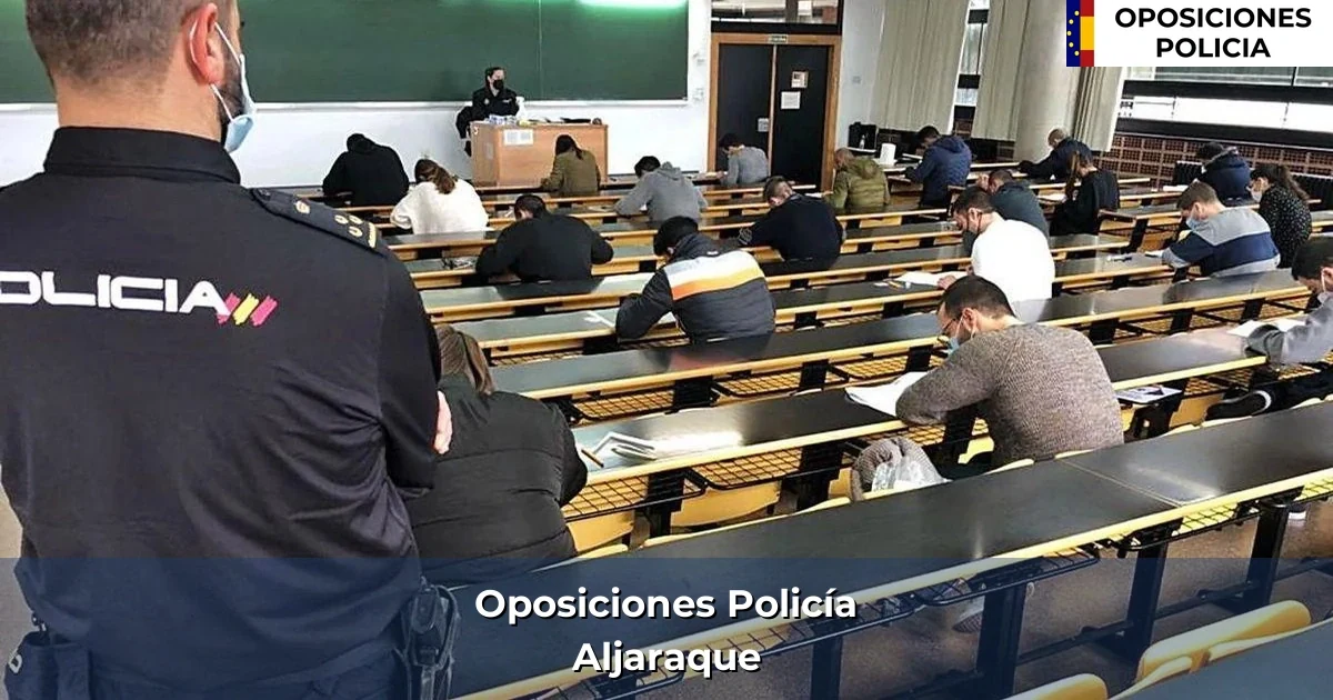 Oposiciones policía en Aljaraque