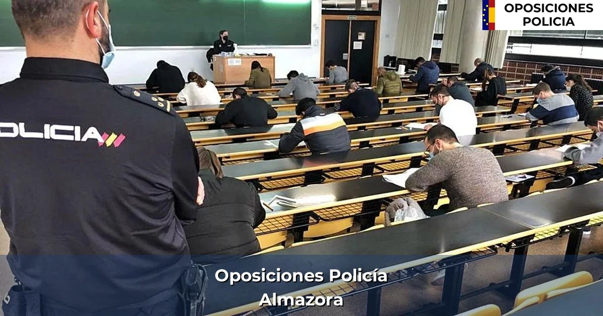 Oposiciones policía en Almazora