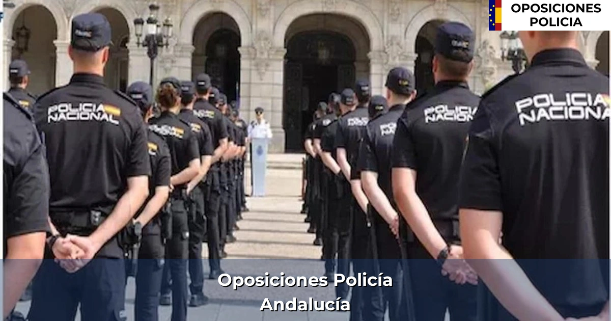 Oposiciones policía en Andalucía