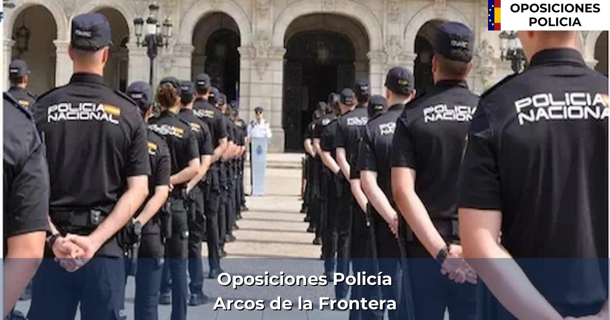 Oposiciones policía en Arcos de la Frontera