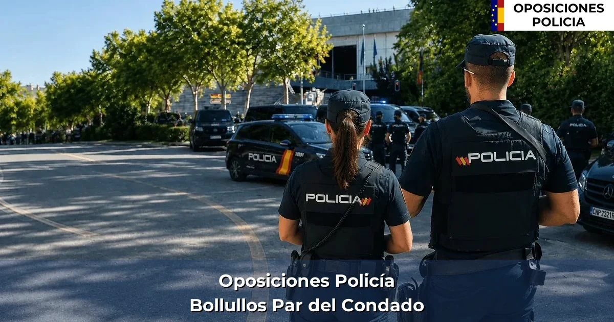 Oposiciones policía en Bollullos Par del Condado
