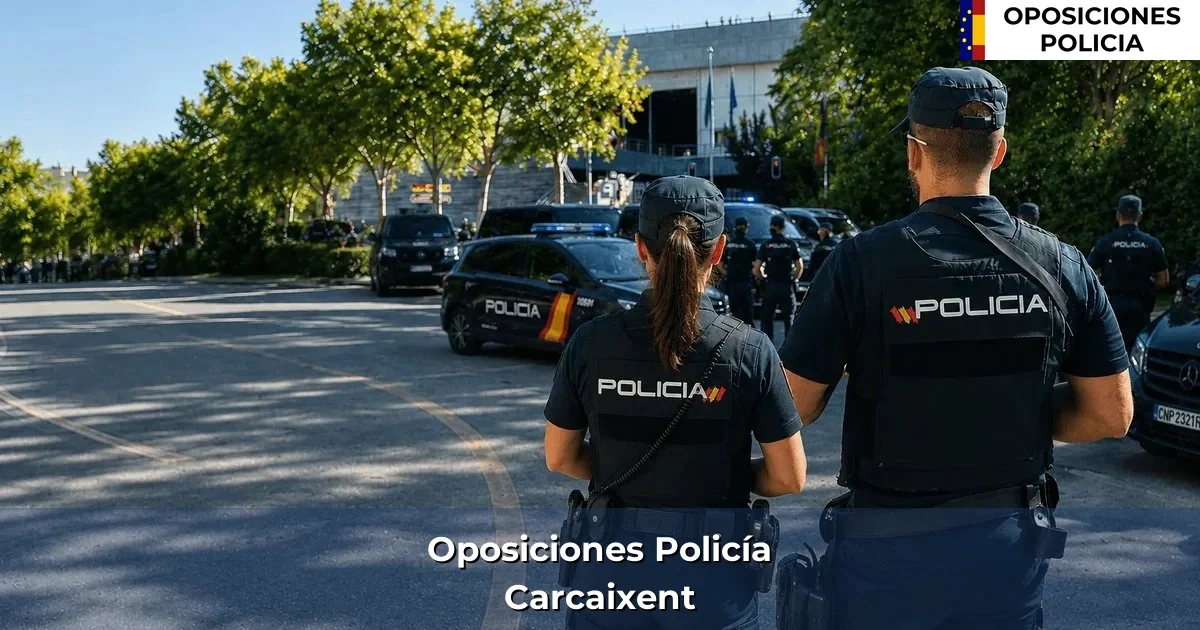 Oposiciones policía en Carcaixent