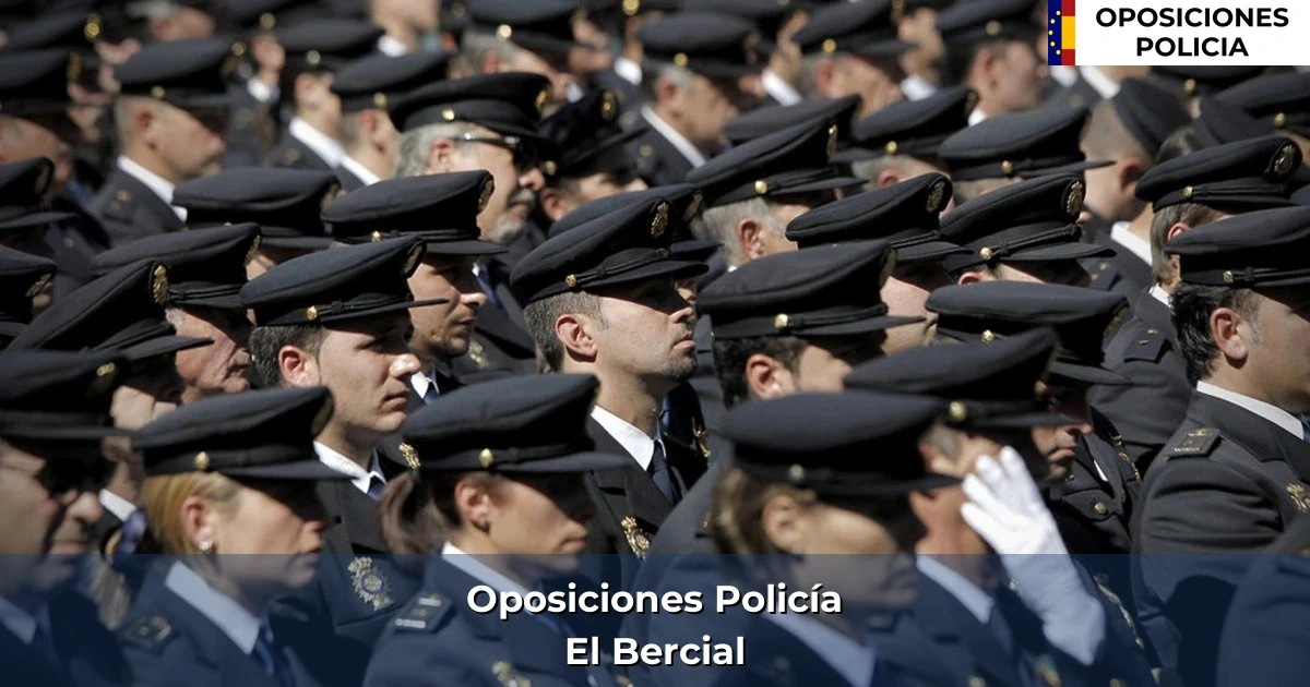 Oposiciones policía en El Bercial
