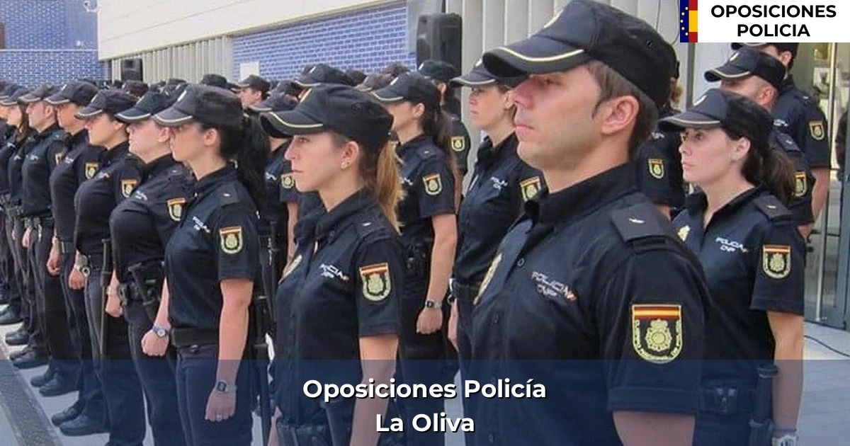 Oposiciones policía en La Oliva