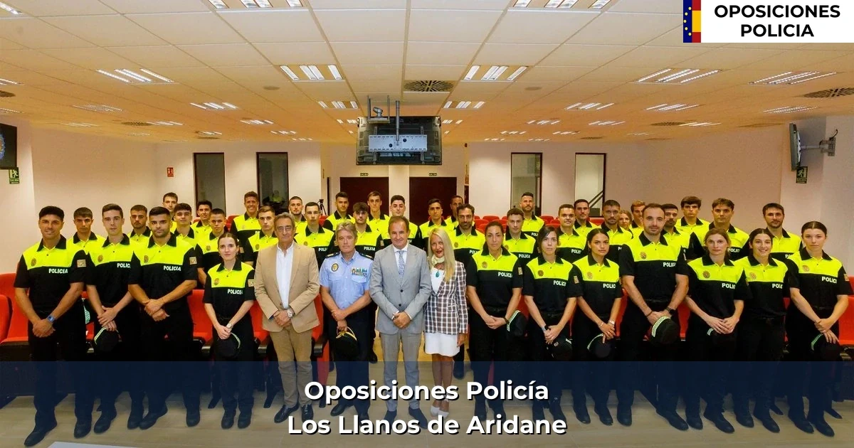 Oposiciones policía en Los Llanos de Aridane