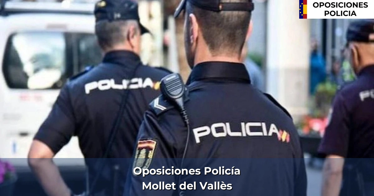 Oposiciones policía en Mollet del Vallès