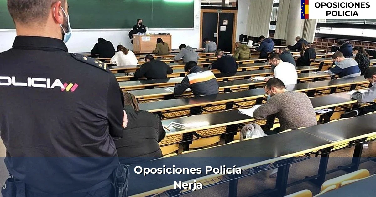 Oposiciones policía en Nerja