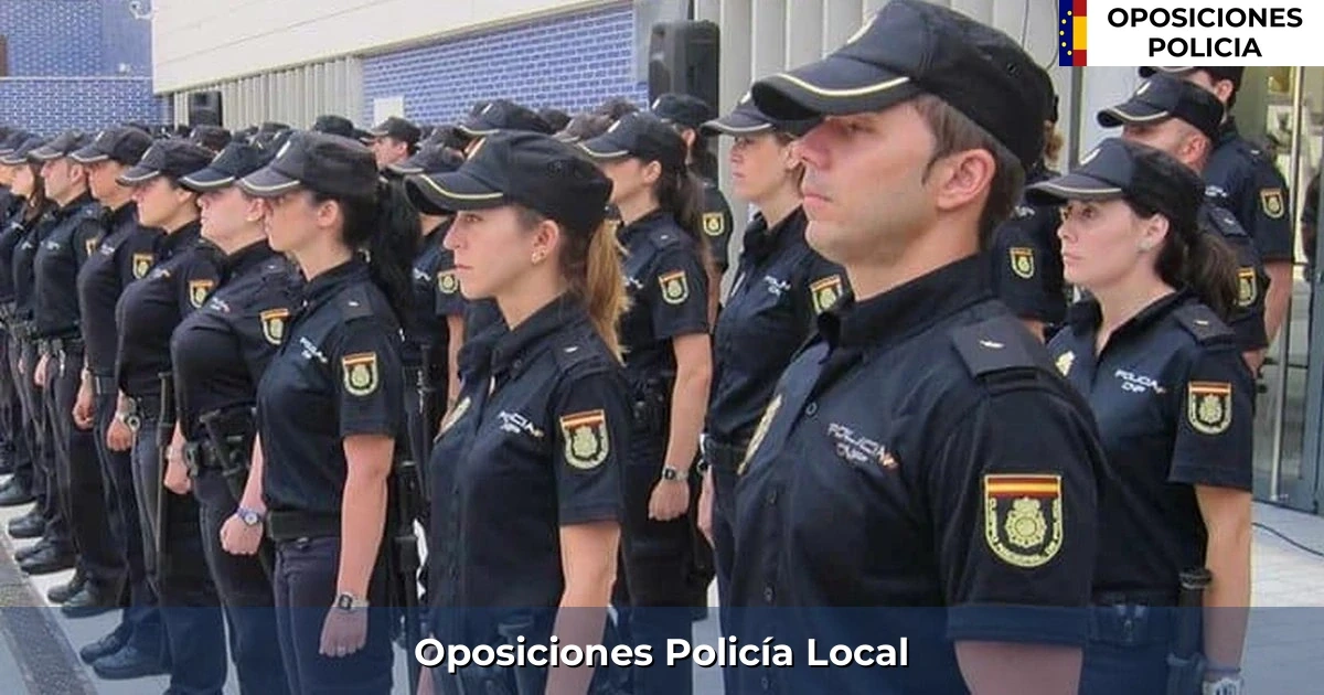 Oposiciones Policía Local: prepara la plaza de tu municipio